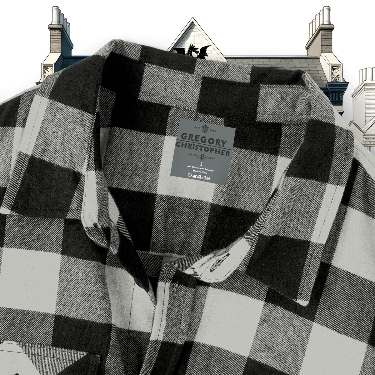 Signature Flannel Shirt by GREGORY CHRISTOPHER