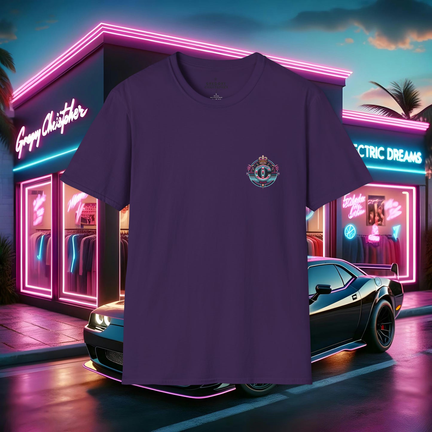 Electric Crown Tee by GREGORY CHRISTOPHER - UK