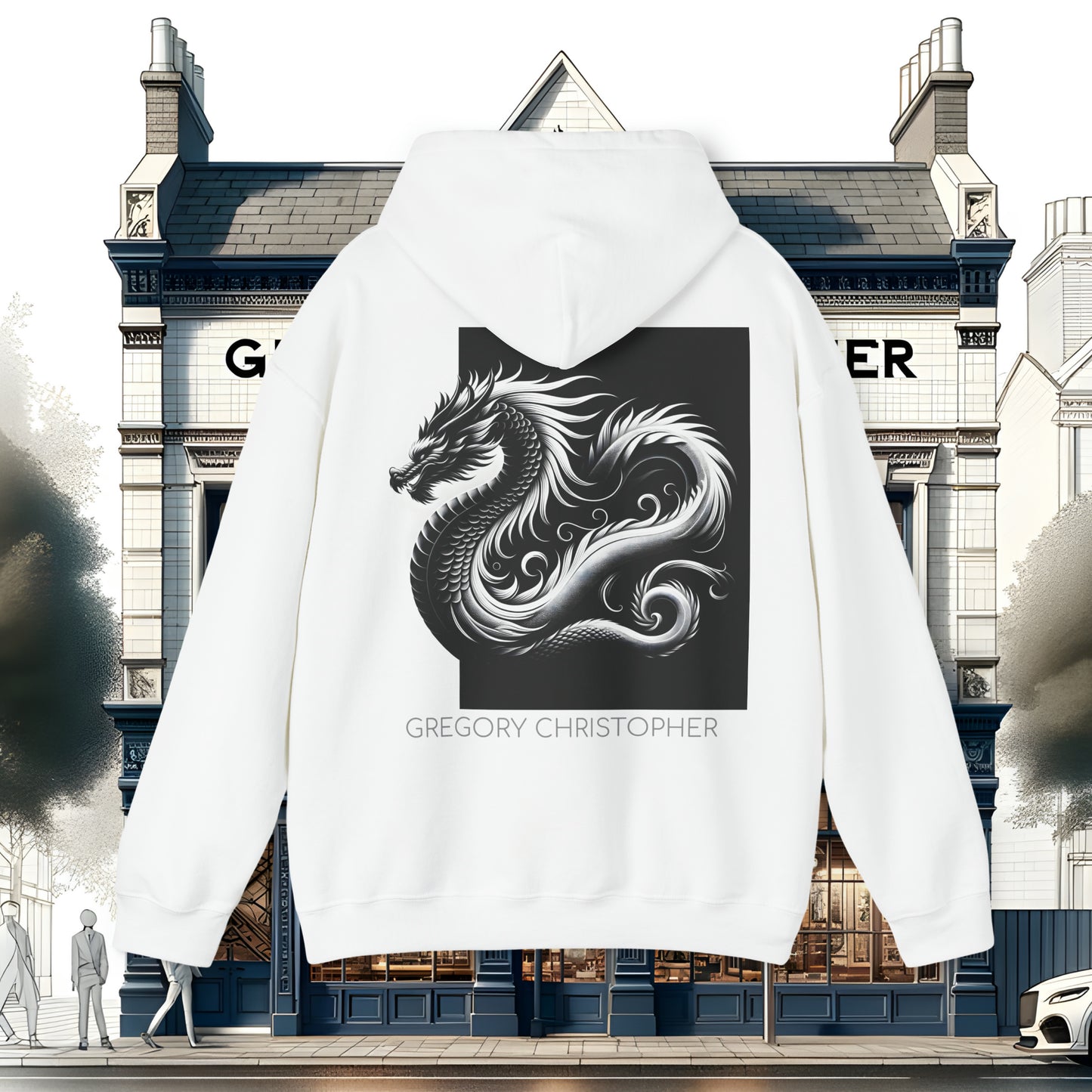 Hooded Sovereign - Hooded Sweatshirt by GREGORY CHRISTOPHER - UK