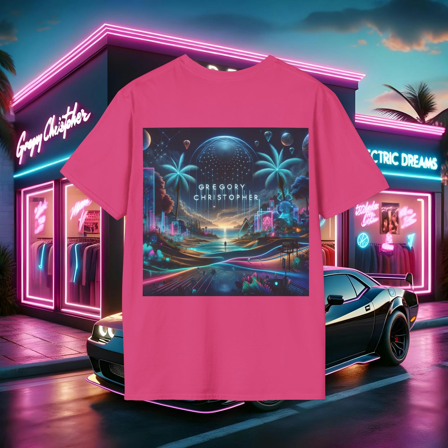 Electric Crown Tee by GREGORY CHRISTOPHER - UK