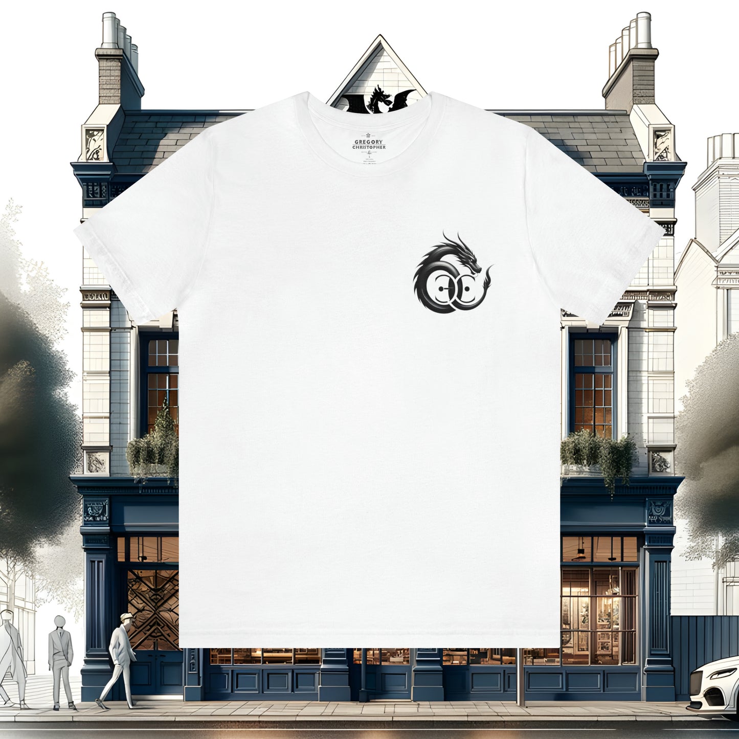 Dragon Majesty T-shirt by GREGORY CHRISTOPHER - UK