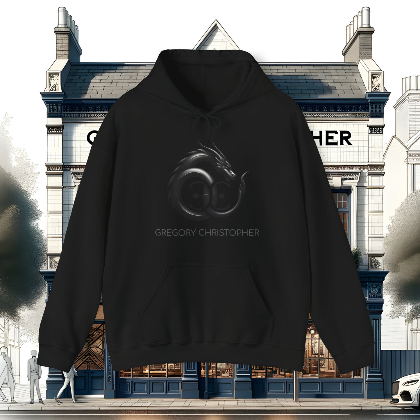 Hooded Sovereign - Hooded Sweatshirt by GREGORY CHRISTOPHER - UK