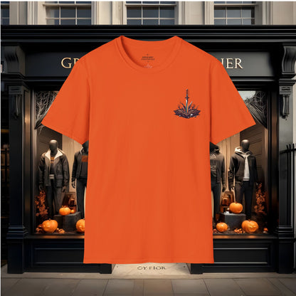 Forged in Fire: The Samurai Spirit Tee by Gregory Christopher UK