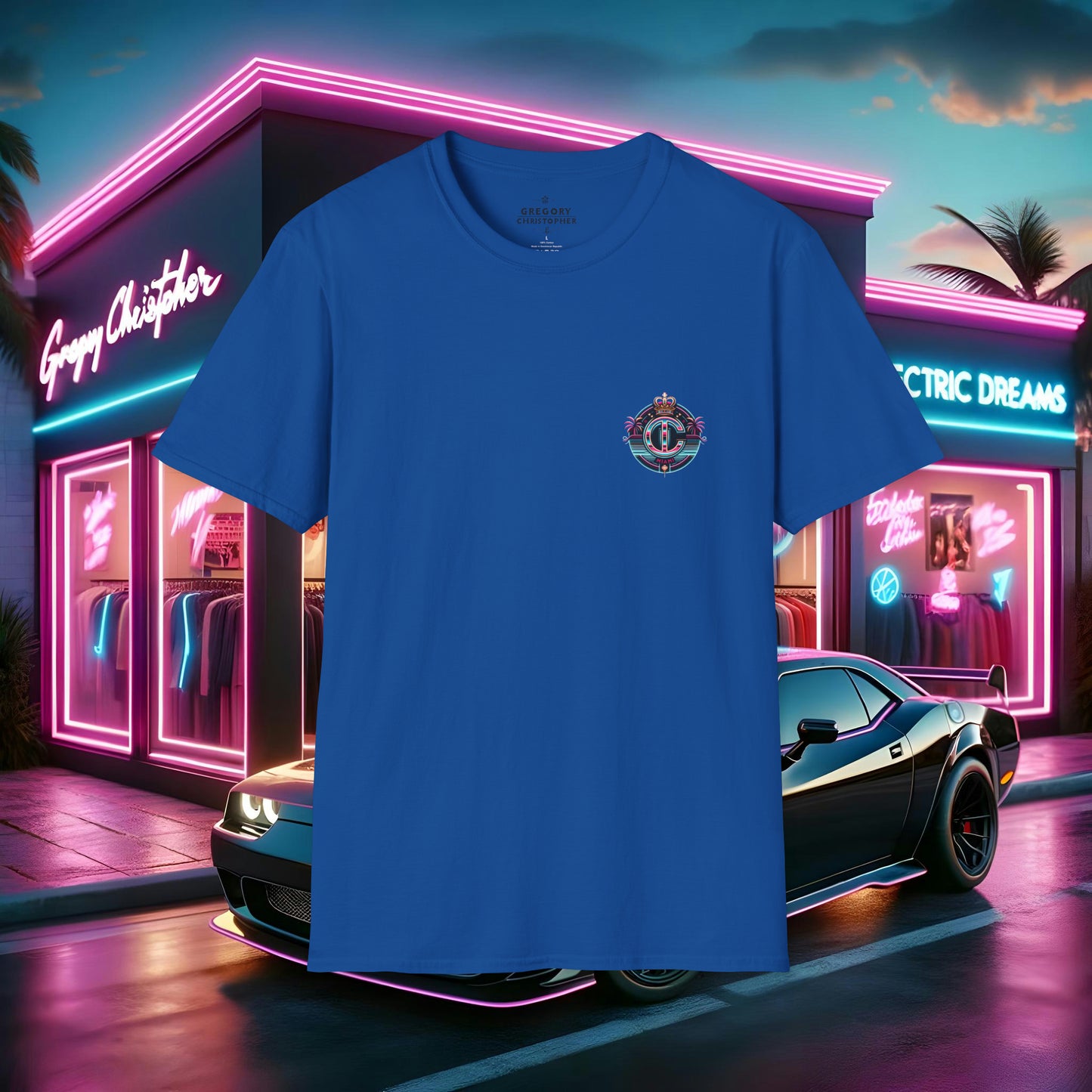Electric Crown Tee by GREGORY CHRISTOPHER - UK