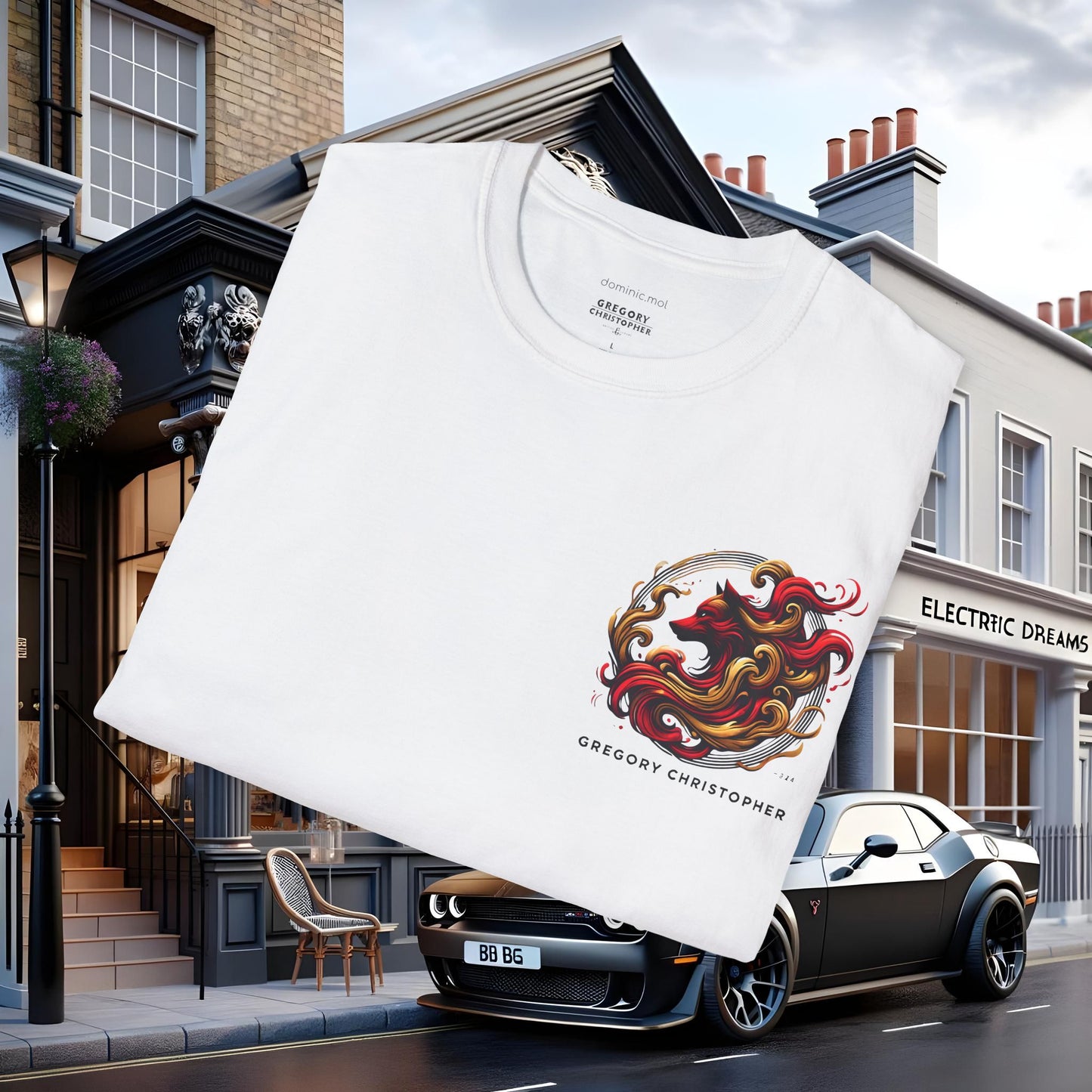 Wolf Within Tee: Dominic.Mol x Gregory Christopher Collaboration