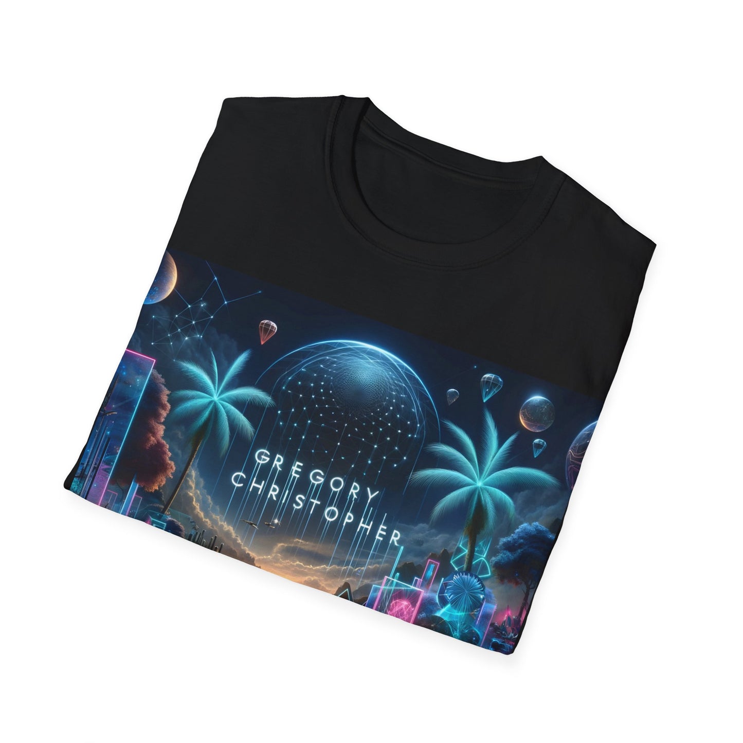 Electric Dream Tee by GREGORY CHRISTOPHER - UK