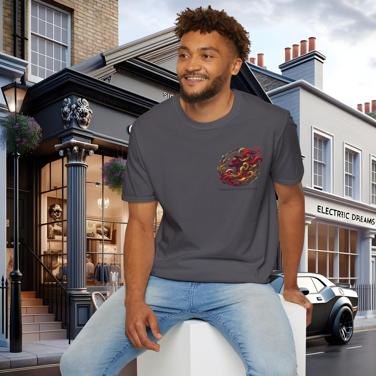 Wolf Within Tee: Dominic.Mol x Gregory Christopher Collaboration