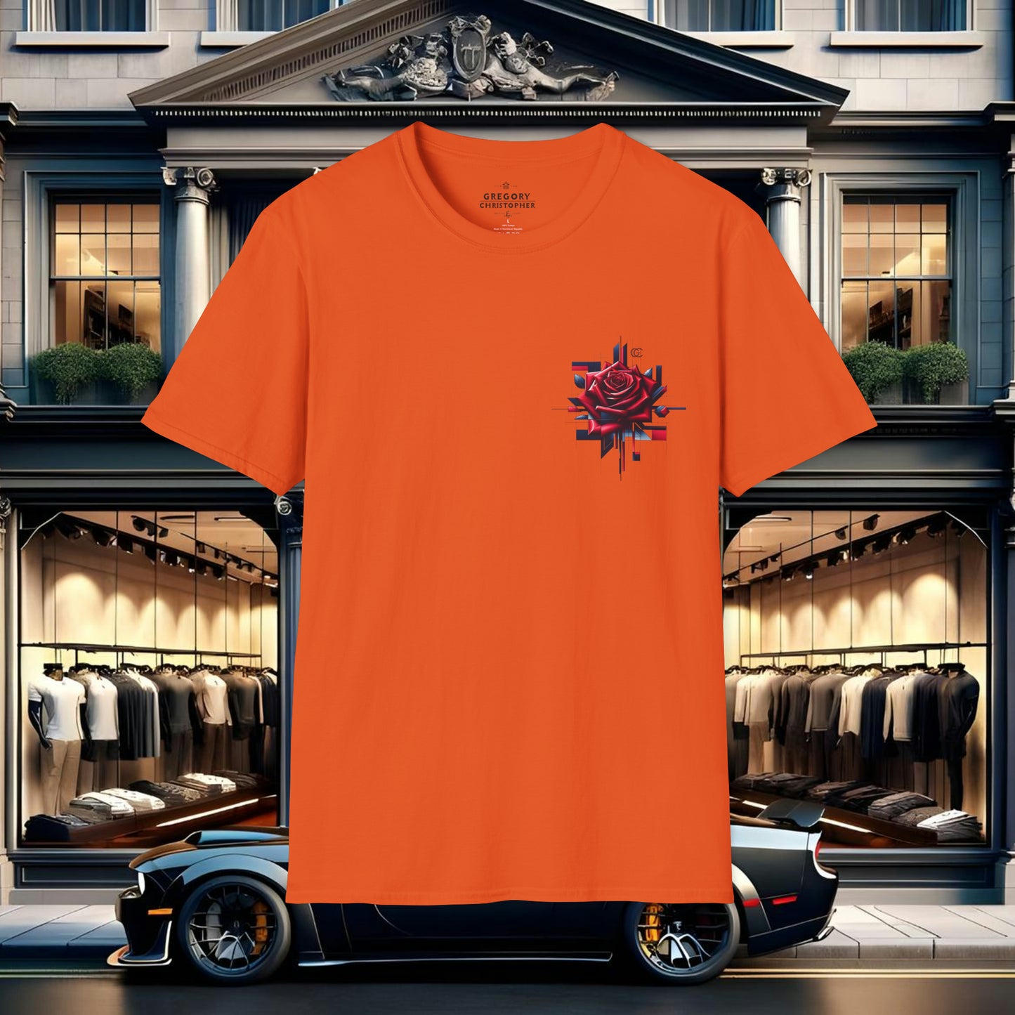 Rose Luxe Tee by GREGORY CHRISTOPHER - UK