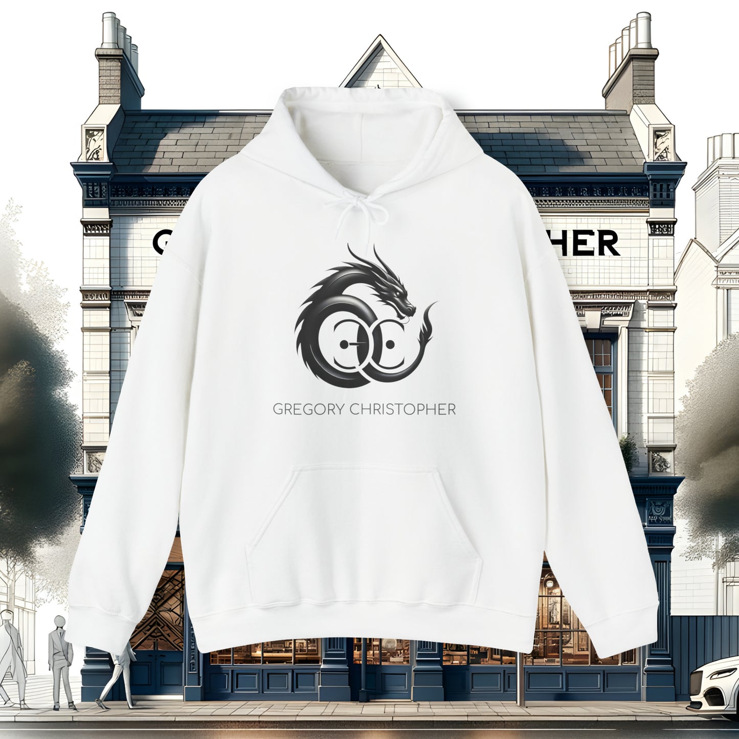 Hooded Sovereign - Hooded Sweatshirt by GREGORY CHRISTOPHER - UK