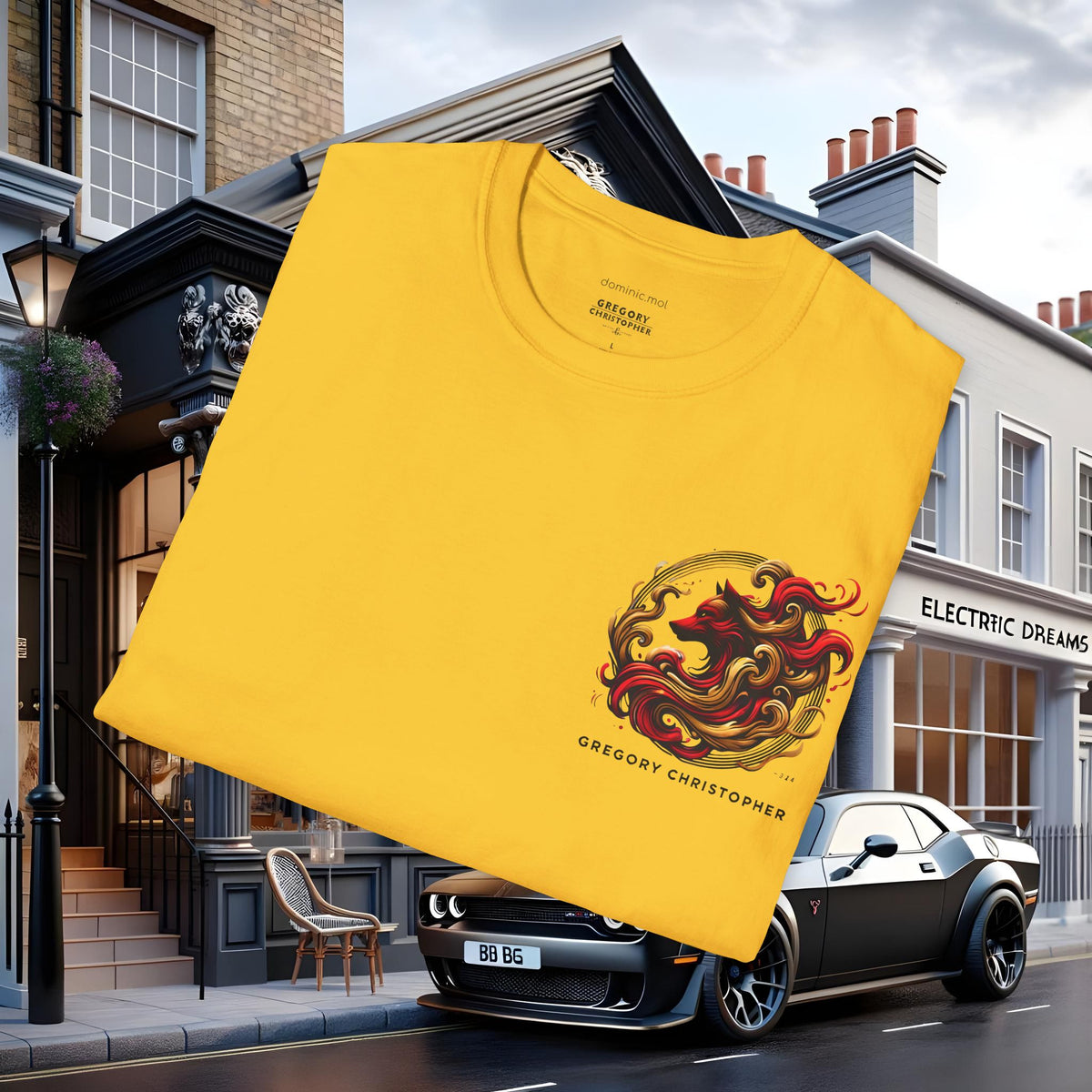 Wolf Within Tee: Dominic.Mol x Gregory Christopher Collaboration