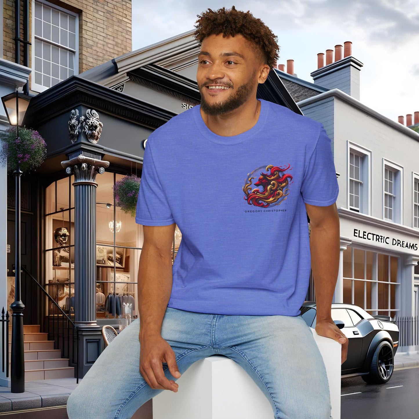 Wolf Within Tee: Dominic.Mol x Gregory Christopher Collaboration