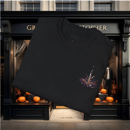 Forged in Fire: The Samurai Spirit Tee by Gregory Christopher UK