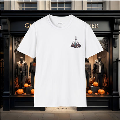 Forged in Fire: The Samurai Spirit Tee by Gregory Christopher UK