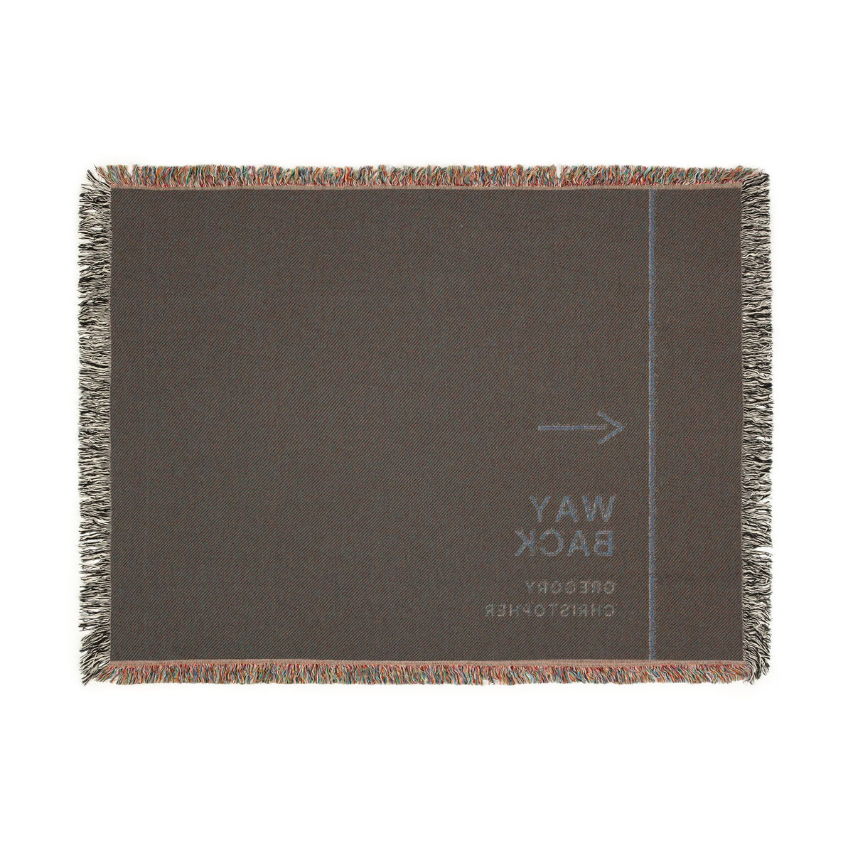 WAY BACK — Limited Edition GregoryChristopher Woven Blanket + Unreleased Version & Personalised Voice Message