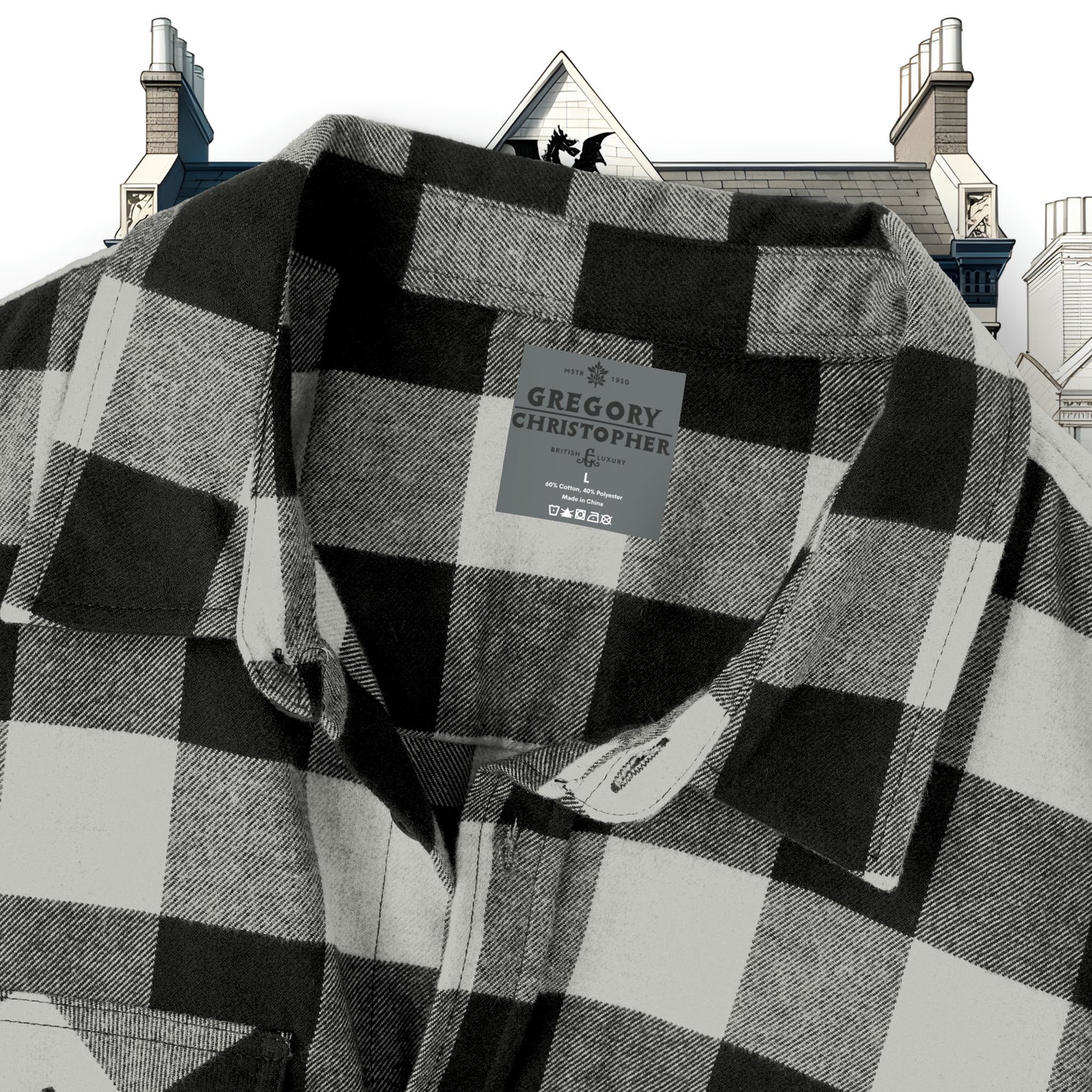Signature Flannel Shirt by GREGORY CHRISTOPHER
