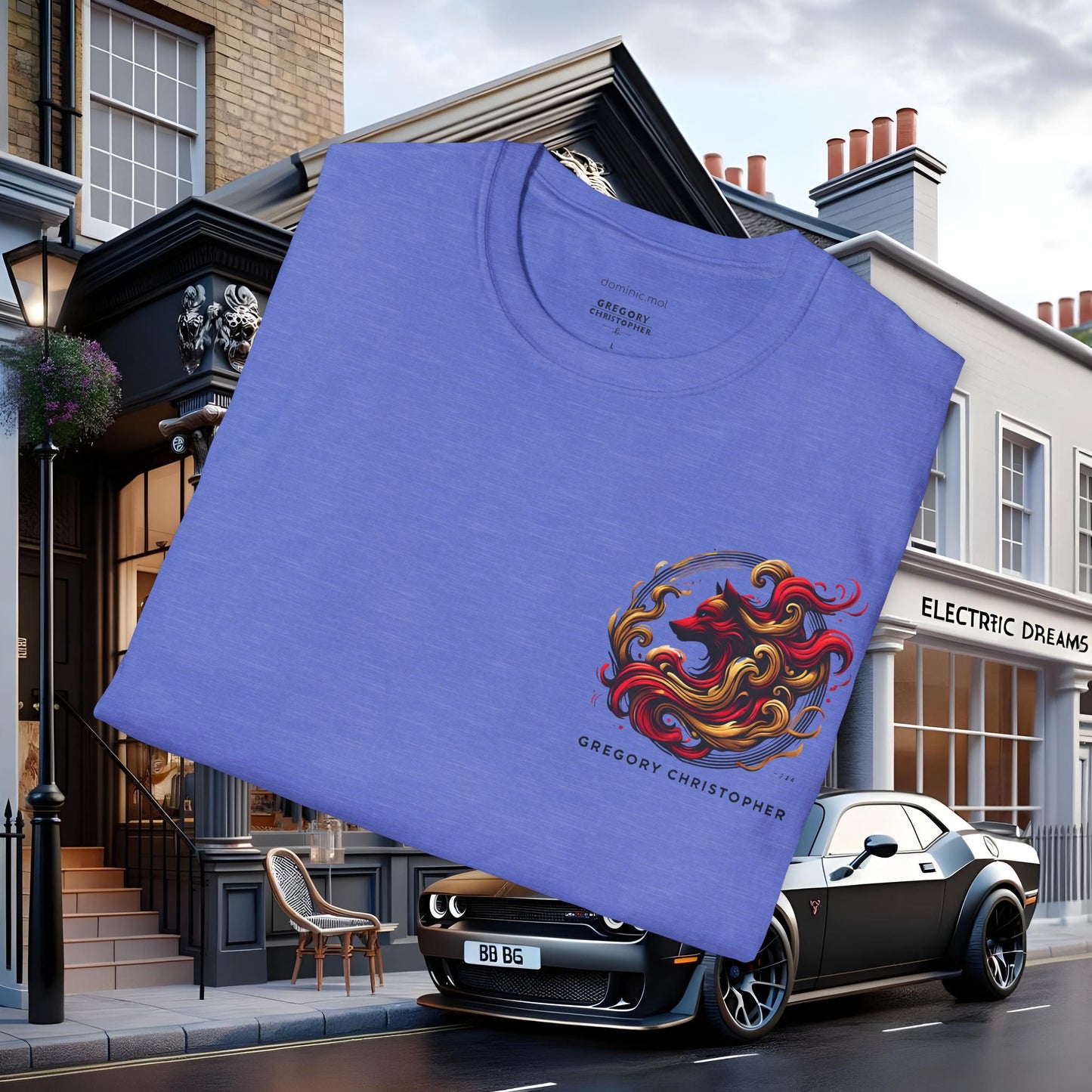 Wolf Within Tee: Dominic.Mol x Gregory Christopher Collaboration