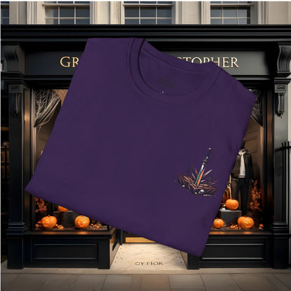 Forged in Fire: The Samurai Spirit Tee by Gregory Christopher UK