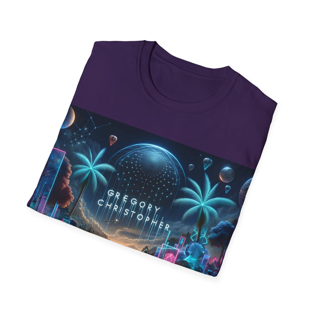 Electric Dream Tee by GREGORY CHRISTOPHER - UK