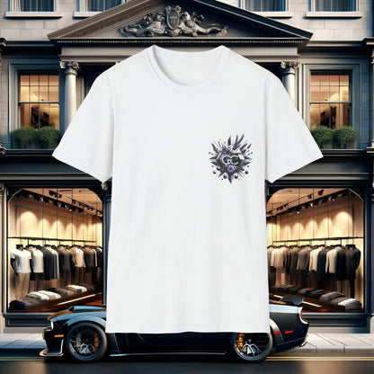 Lavender Geometrics Tee by GREGORY CHRISTOPHER - UK