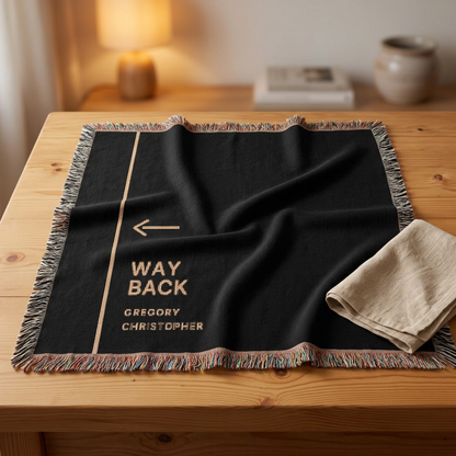WAY BACK — Limited Edition GregoryChristopher Woven Blanket + Unreleased Version & Personalised Voice Message