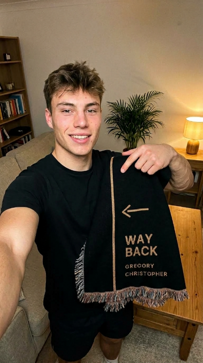 WAY BACK — Limited Edition GregoryChristopher Woven Blanket + Unreleased Version & Personalised Voice Message
