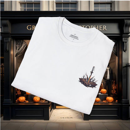 Forged in Fire: The Samurai Spirit Tee by Gregory Christopher UK