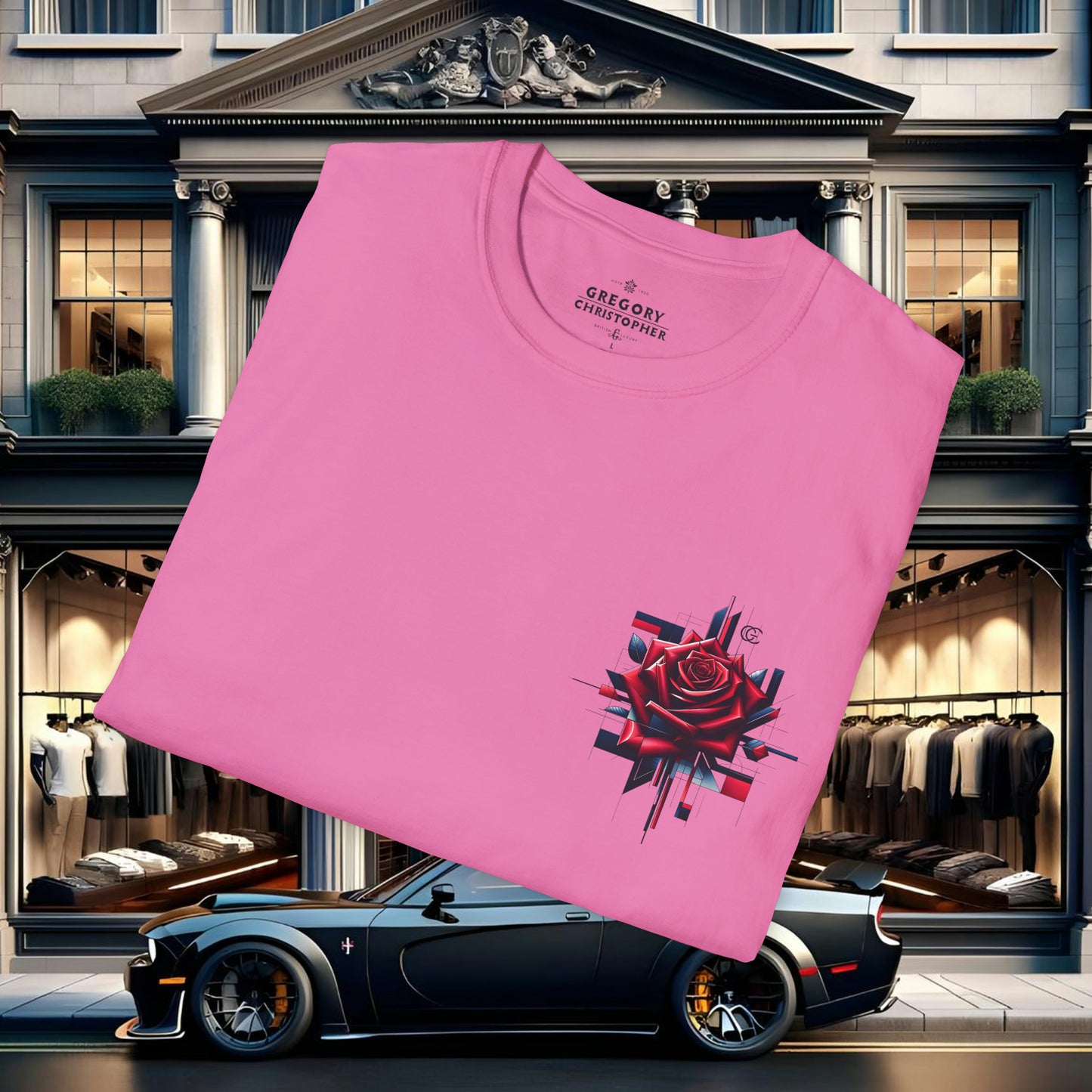Rose Luxe Tee by GREGORY CHRISTOPHER - UK