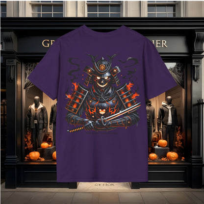 Forged in Fire: The Samurai Spirit Tee by Gregory Christopher UK