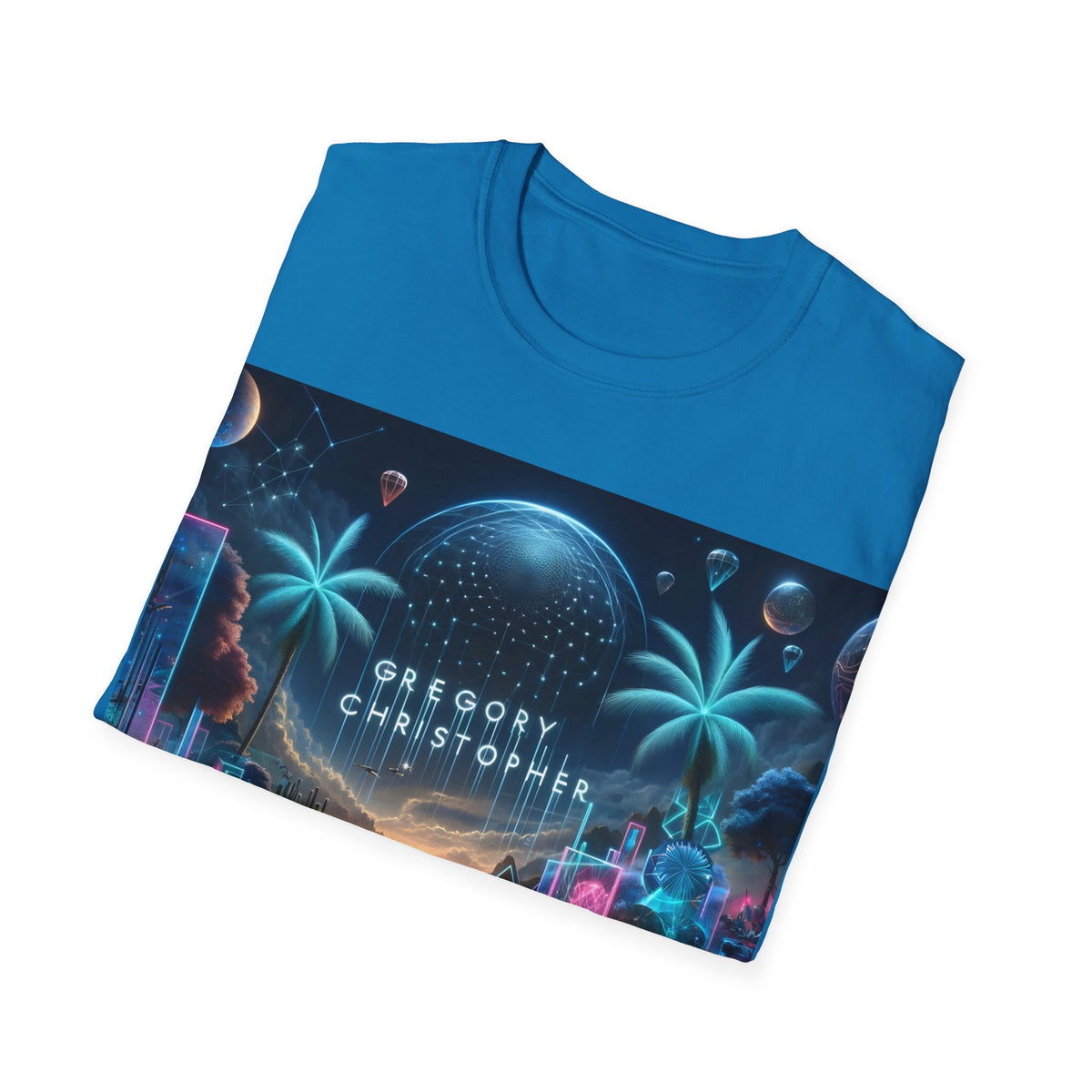Electric Dream Tee by GREGORY CHRISTOPHER - UK