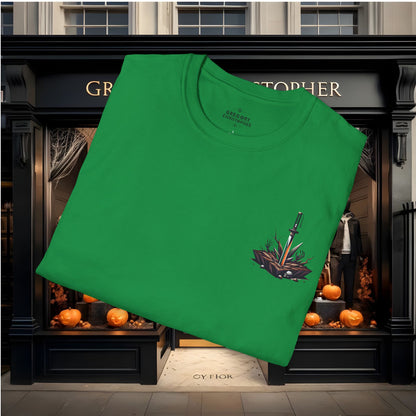 Forged in Fire: The Samurai Spirit Tee by Gregory Christopher UK