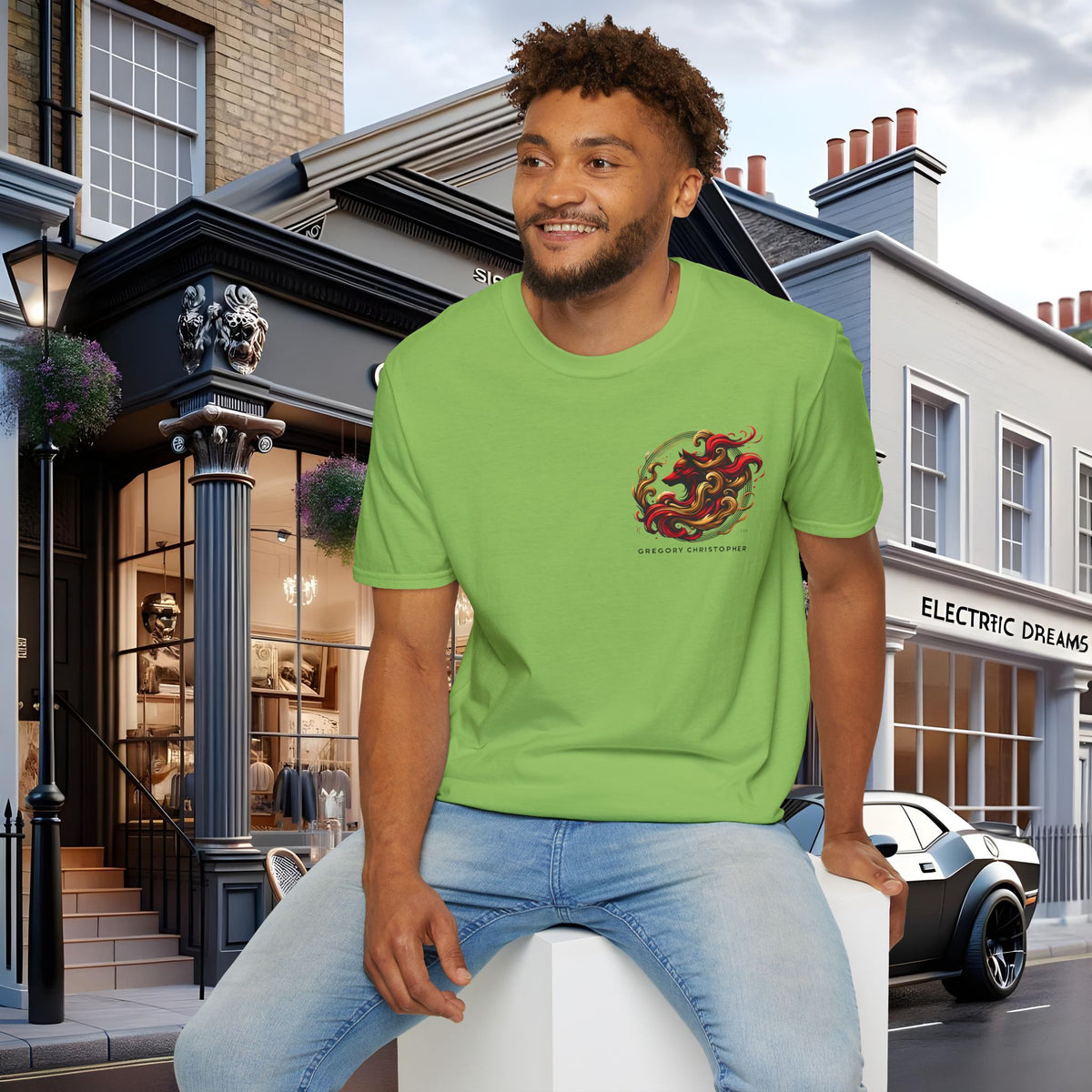 Wolf Within Tee: Dominic.Mol x Gregory Christopher Collaboration