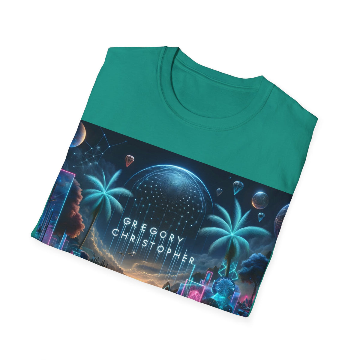 Electric Dream Tee by GREGORY CHRISTOPHER - UK