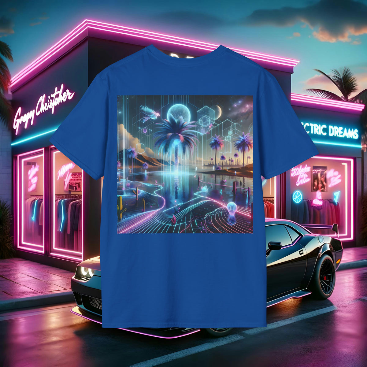 Electric Dream Tee by GREGORY CHRISTOPHER - UK