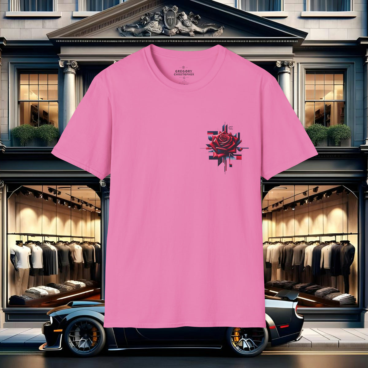 Rose Luxe Tee by GREGORY CHRISTOPHER - UK