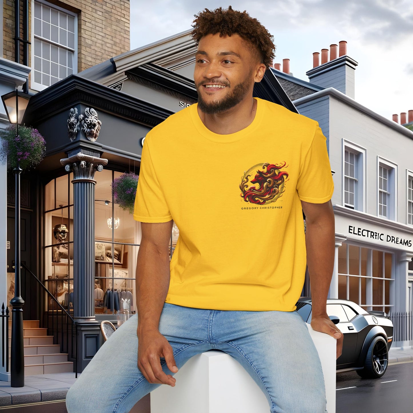 Wolf Within Tee: Dominic.Mol x Gregory Christopher Collaboration