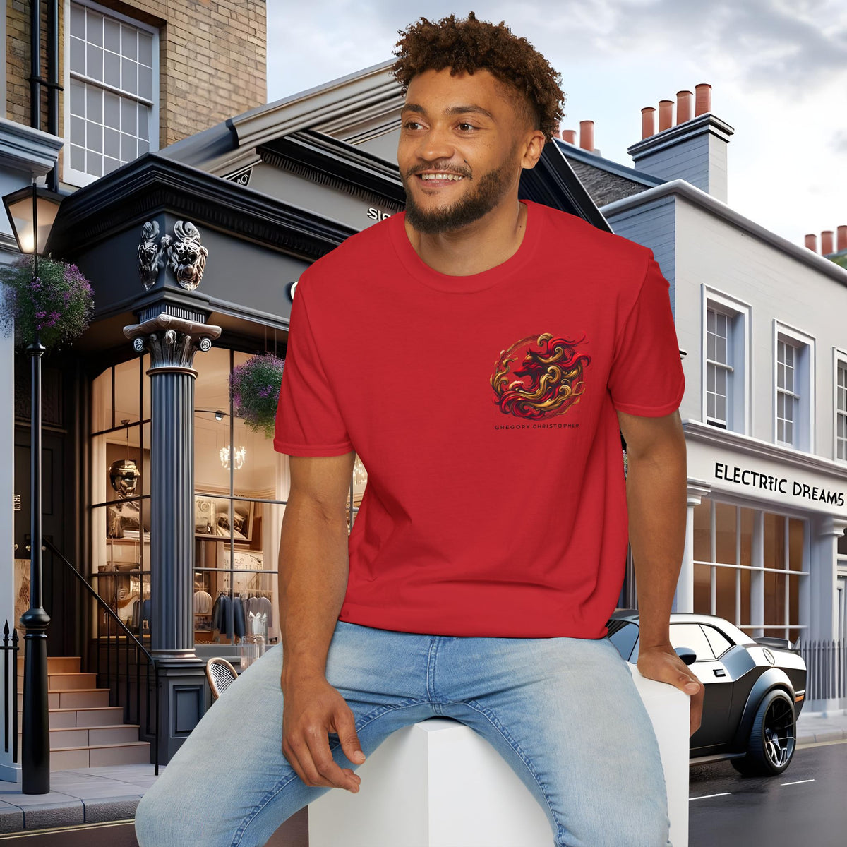 Wolf Within Tee: Dominic.Mol x Gregory Christopher Collaboration
