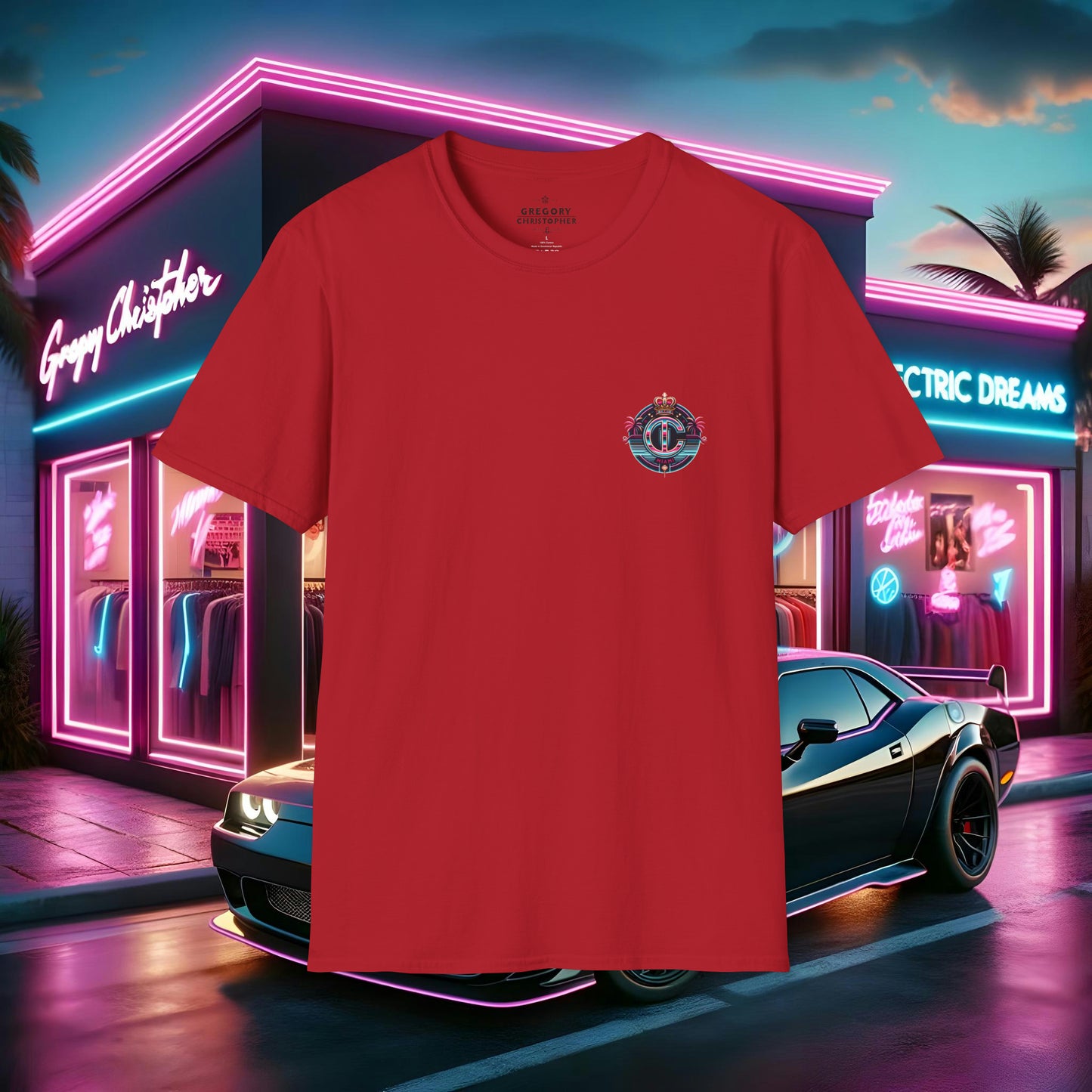 Electric Crown Tee by GREGORY CHRISTOPHER - UK