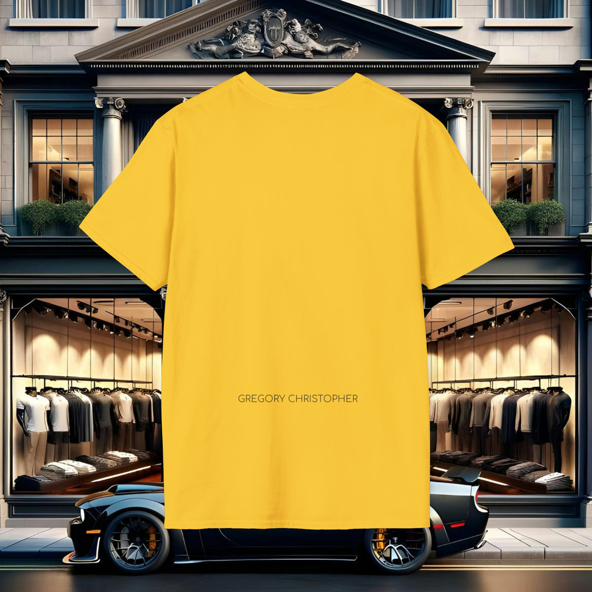 Rose Luxe Tee by GREGORY CHRISTOPHER - UK