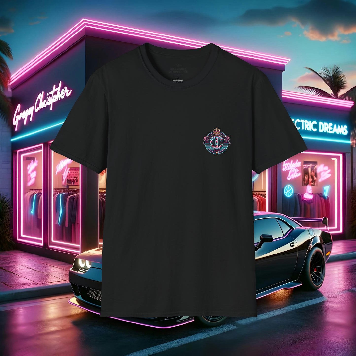 Electric Crown Tee by GREGORY CHRISTOPHER - UK