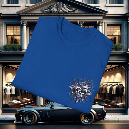 Lavender Geometrics Tee by GREGORY CHRISTOPHER - UK