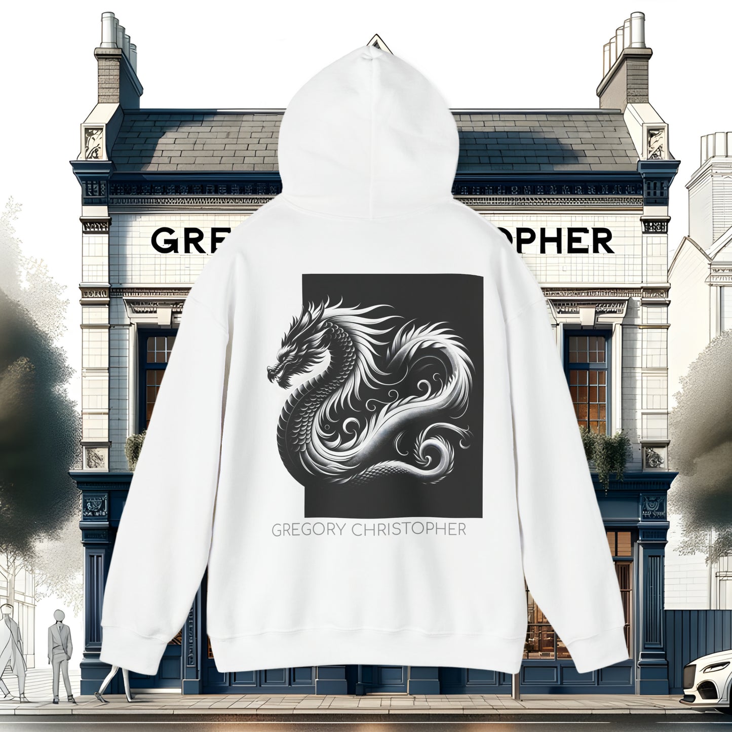 Hooded Sovereign - Hooded Sweatshirt by GREGORY CHRISTOPHER - UK