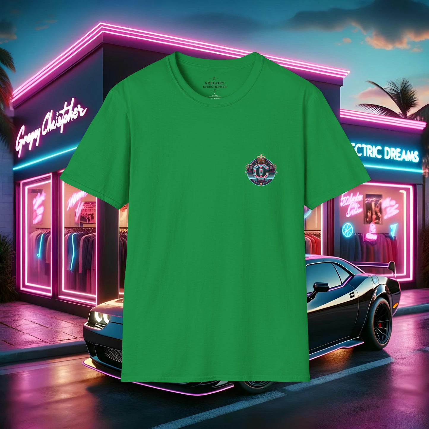 Electric Crown Tee by GREGORY CHRISTOPHER - UK