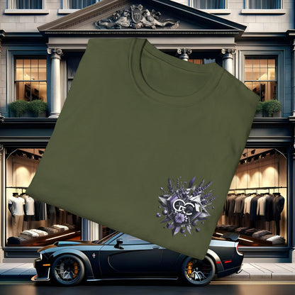 Lavender Geometrics Tee by GREGORY CHRISTOPHER - UK
