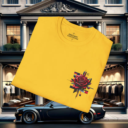 Rose Luxe Tee by GREGORY CHRISTOPHER - UK