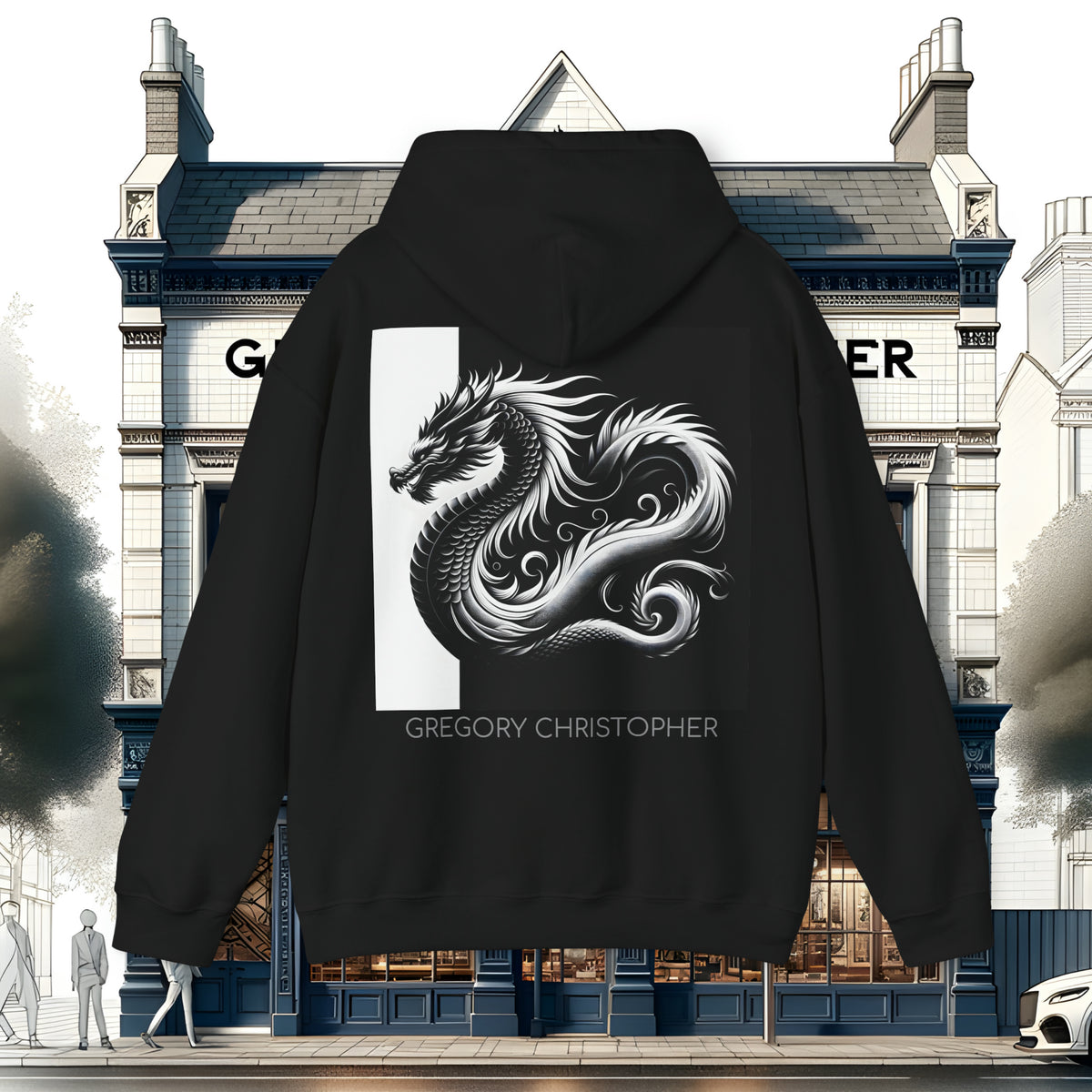 Hooded Sovereign - Hooded Sweatshirt by GREGORY CHRISTOPHER - UK