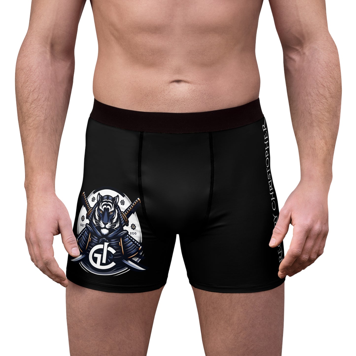 Royal Tiger Boxer Briefs by GREGORY CHRISTOPHER