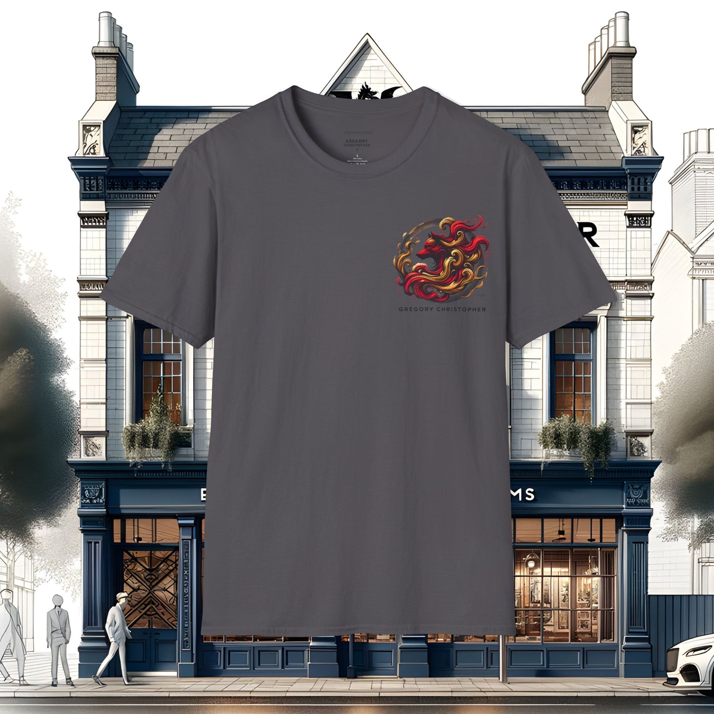 Wolf Within Tee: Dominic.Mol x Gregory Christopher Collaboration