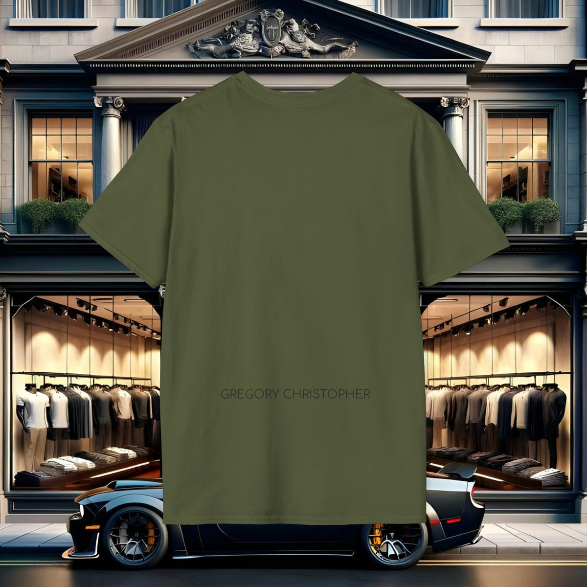 Lavender Geometrics Tee by GREGORY CHRISTOPHER - UK
